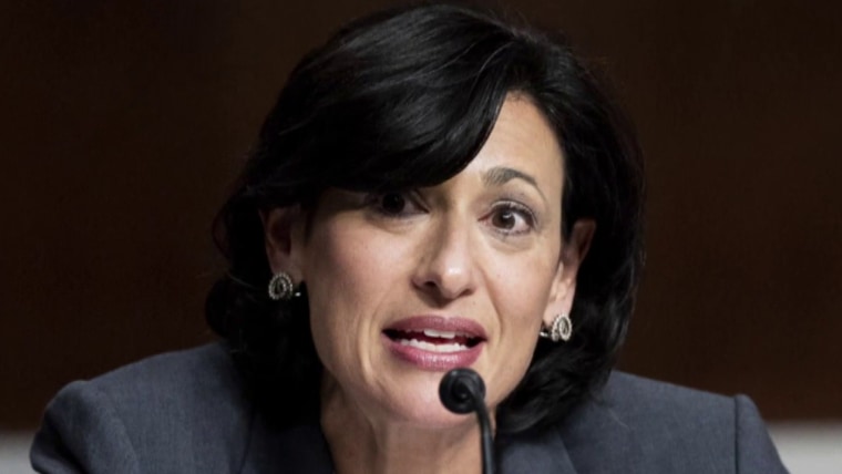 Cdc director rachel walensky step down