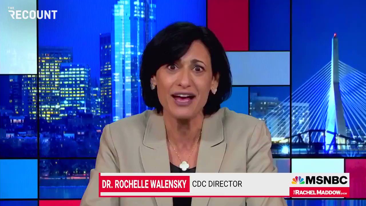 Cdc director rachel walensky step down