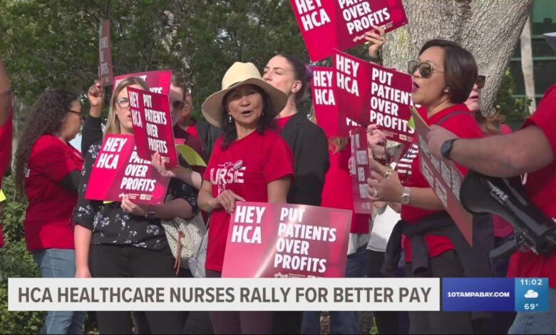 HCA healthcare workers union contracts expiring negotiations