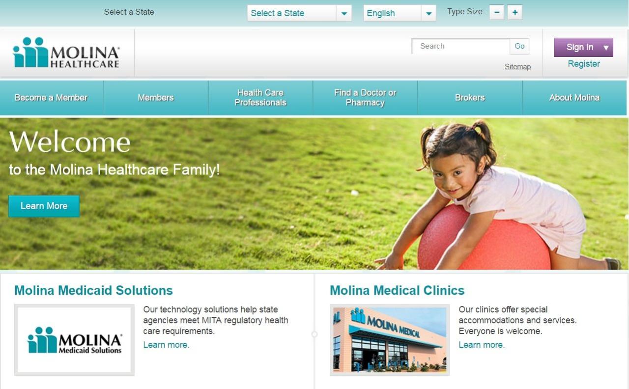 Molina Molina indiana medicaid contract loss