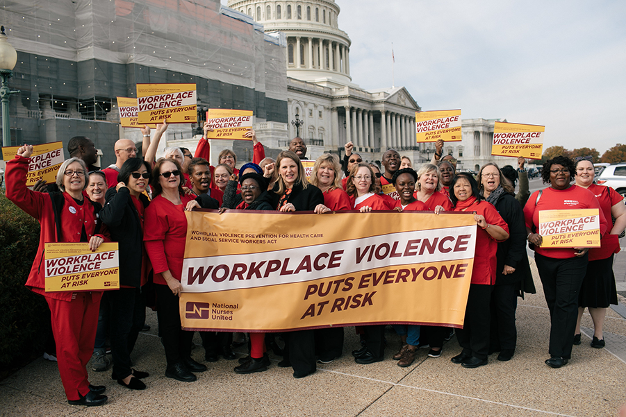 Healthcare nurses workplace violence victims