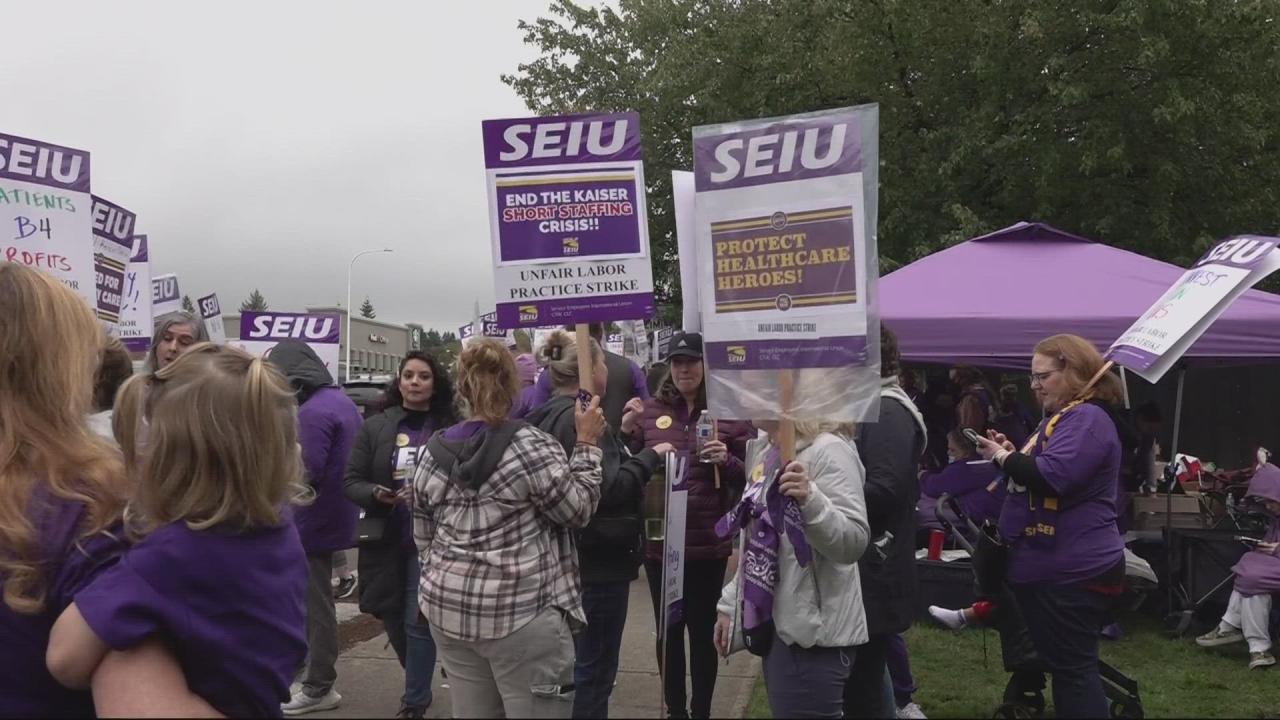 65000 kaiser permanente workers authorize strike healthcare labor