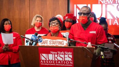 New york state nurse strike NYSNA Montefiore Mount Sinai