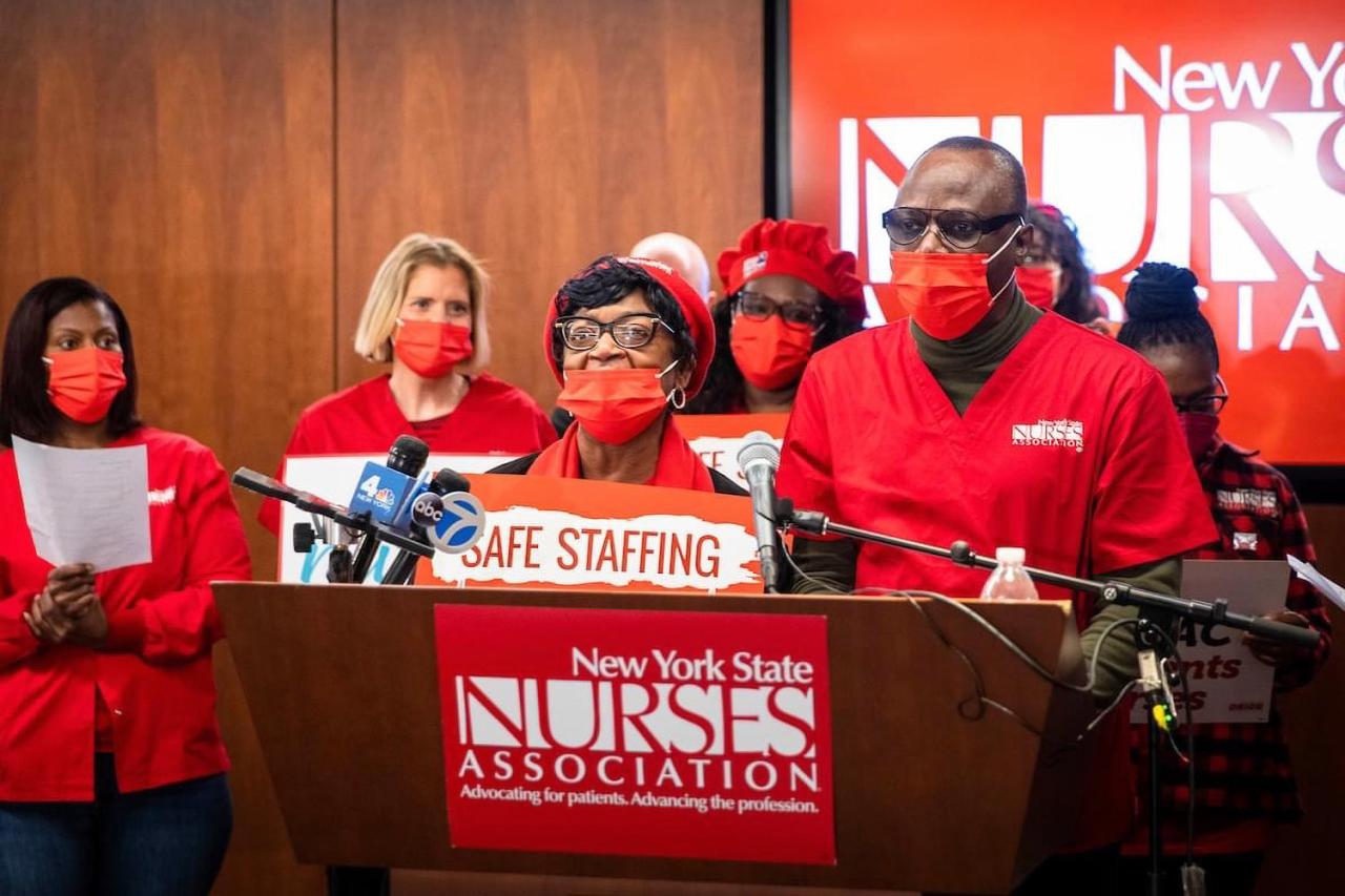New york state nurse strike NYSNA Montefiore Mount Sinai