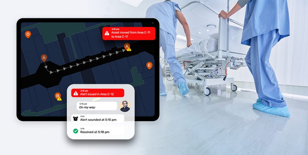 Maintaining an inbound chain of custody for hospitals