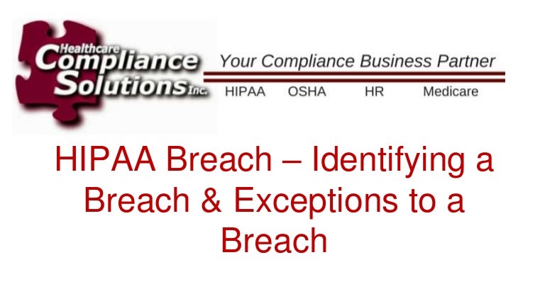 Compliance breach hipaa inspection tmc training support than through system help so here can we