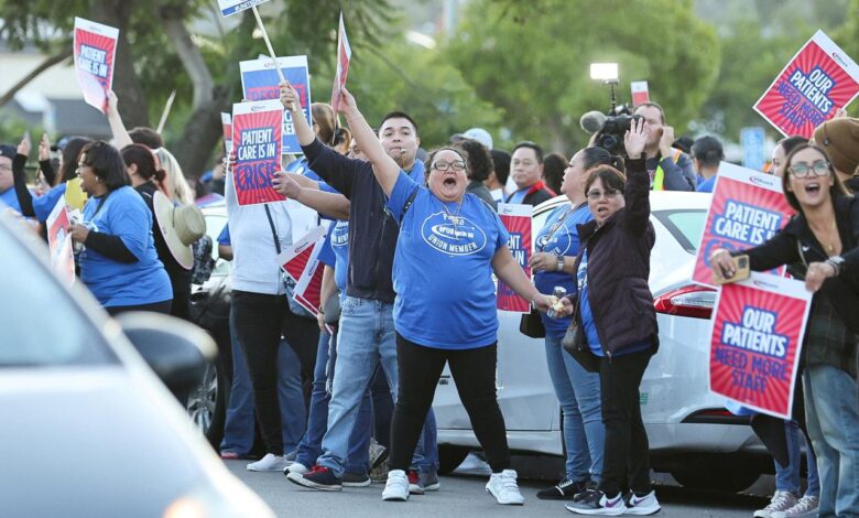 Kaiser unions issue unfair labor practice strike notice as bargaining furth