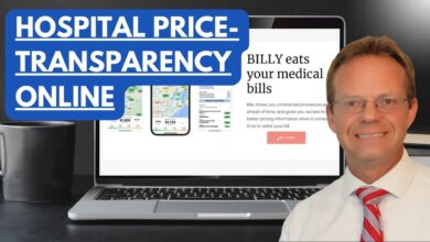 Hospital price variation online phone transparency